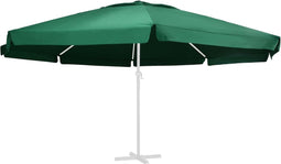 vidaXL - Vervangingsdoek - voor - parasol - 600 - cm - groen