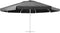 vidaXL - Vervangingsdoek - voor - parasol - 600 - cm - antracietkleurig