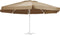 vidaXL - Vervangingsdoek - voor - parasol - 600 - cm - taupe