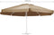 vidaXL - Vervangingsdoek - voor - parasol - 600 - cm - taupe