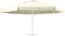 vidaXL - Vervangingsdoek - voor - parasol - 600 - cm - zandkleurig