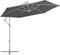 vidaXL - Vervangingsdoek - voor - zweefparasol - 300 - cm - antracietkleurig