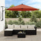 vidaXL - Vervangingsdoek - voor - zweefparasol - 300 - cm - terracottakleurig