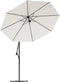vidaXL - Vervangingsdoek - voor - zweefparasol - 300 - cm - zandwit