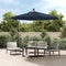 vidaXL - Vervangingsdoek - voor - zweefparasol - 350 - cm - blauw