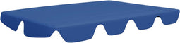 vidaXL - Vervangingsluifel - voor - schommelbank - 150/130x105/70 - cm - blauw