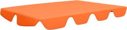 vidaXL - Vervangingsluifel - voor - schommelbank - 150/130x105/70 - cm - oranje