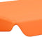 vidaXL - Vervangingsluifel - voor - schommelbank - 150/130x105/70 - cm - oranje