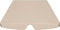 vidaXL - Vervangingsluifel - voor - schommelbank - 150/130x105/70 - cm - beige