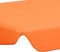 vidaXL - Vervangingsluifel - voor - schommelbank - 150/130x105/70 - cm - oranje
