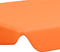 vidaXL - Vervangingsluifel - voor - schommelbank - 150/130x105/70 - cm - oranje