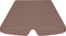 vidaXL - Vervangingsluifel - voor - schommelbank - 150/130x105/70 - cm - bruin