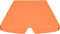 vidaXL - Vervangingsluifel - voor - schommelbank - 150/130x105/70 - cm - oranje