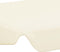 vidaXL - Vervangingsluifel - voor - schommelbank - 188/168x145/110 - cm - crème