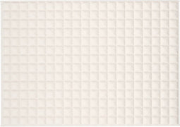 vidaXL - Verzwaringsdeken - 137x200 - cm - 10 - kg - stof - lichtcrèmekleurig
