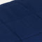 vidaXL - Verzwaringsdeken - 150x200 - cm - 7 - kg - stof - blauw