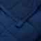 vidaXL - Verzwaringsdeken - 152x203 - cm - 11 - kg - stof - blauw