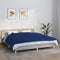 vidaXL - Verzwaringsdeken - 155x220 - cm - 11 - kg - stof - blauw