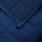 vidaXL - Verzwaringsdeken - 155x220 - cm - 11 - kg - stof - blauw