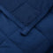 vidaXL - Verzwaringsdeken - 220x230 - cm - 11 - kg - stof - blauw