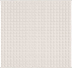 vidaXL - Verzwaringsdeken - 220x230 - cm - 11 - kg - stof - lichtcrèmekleurig