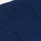 vidaXL - Verzwaringsdeken - 220x260 - cm - 15 - kg - stof - blauw