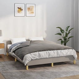 vidaXL - Verzwaringsdeken - met - hoes - 138x200 - cm - 6 - kg - stof - grijs
