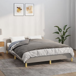 vidaXL - Verzwaringsdeken - met - hoes - 152x203 - cm - 7 - kg - stof - grijs