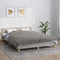 vidaXL - Verzwaringsdeken - met - hoes - 200x200 - cm - 9 - kg - stof - grijs