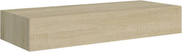 vidaXL-viaXL-Wandschap-met-lade-60x23,5x10-cm-MDF-eikenkleurig