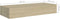 vidaXL - viaXL - Wandschappen - 2 - st - met - lade - 60x23,5x10 - cm - MDF - eikenkleurig