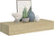 vidaXL - viaXL - Wandschappen - 2 - st - met - lade - 60x23,5x10 - cm - MDF - eikenkleurig