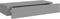 vidaXL - viaXL - Wandschappen - 2 - st - met - lade - 60x23,5x10 - cm - MDF - grijs