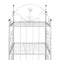 vidaXL - Vierkant - Plantenrek - Maria - (wit)