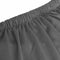 vidaXL - Vierzitsbankhoes - stretch - polyester - jersey - antracietkleurig