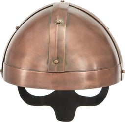 vidaXL Vikinghelm replica LARP staal koperkleurig