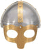 vidaXL Vikinghelm replica LARP staal zilverkleurig