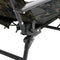 vidaXL - Visbed - met - verstelbare - modderpoten - inklapbaar - camouflage