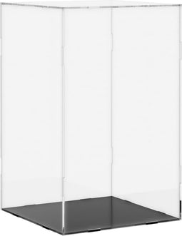 vidaXL - Vitrine - transparant - 14x14x22 - cm - acryl