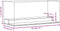 vidaXL - Vitrine - transparant - 19,5x8,5x8,5 - cm - acryl