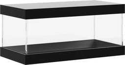 vidaXL - Vitrine - transparant - 24x12x11 - cm - acryl
