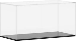 vidaXL - Vitrine - transparant - 24x12x11 - cm - acryl