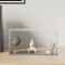vidaXL - Vitrine - transparant - 24x12x11 - cm - acryl