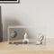 vidaXL - Vitrine - transparant - 24x12x11 - cm - acryl