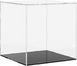 vidaXL - Vitrine - transparant - 30x30x30 - cm - acryl