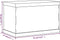 vidaXL - Vitrine - transparant - 31x17x19 - cm - acryl