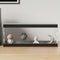 vidaXL - Vitrine - transparant - 34x16x14 - cm - acryl