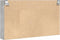vidaXL - Vitrinekast - 100x15x58 - cm - bewerkt - hout - betongrijs