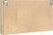 vidaXL - Vitrinekast - 100x15x58 - cm - bewerkt - hout - sonoma - eikenkleurig