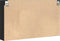 vidaXL - Vitrinekast - 100x15x58 - cm - bewerkt - hout - zwart